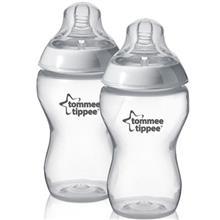 شیشه شیر تامی تیپی مدل TT42262071 ظرفیت 340 میلی لیتر بسته دو عددی Tommee Tippee TT42262071 Baby Bottle 340ml Pack of 2