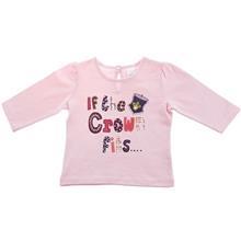 تی شرت آستین بلند آدامز بیبی طرح تاج Adams Baby Crown Baby T-Shirt With Long Sleeve