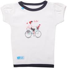 تی شرت آستین کوتاه تیک تاک طرح دوچرخه خالدار Tik Tak Bicycle Guttate Baby T-Shirt With Short Sleeve