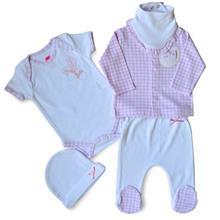 ست لباس دخترانه بیبی کرنر مدل 1050 Baby Corner 1050 Baby Girl Clothing Set