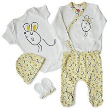 ست لباس دخترانه بیبی کرنر مدل 3130 Baby Corner 3130 Baby Girl Clothing Set