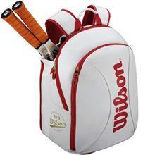 کوله پشتی تنیس ویلسون مدل 100YR Tour S WH Wilson 100YR Tour S WH Tennis Backpack
