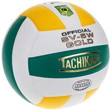 توپ والیبال Tachikara مدل Official Sv 5w Gold برزیل Tachikara Official Sv 5w Gold Brazil Volleyball