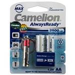 Camelion Always Ready Max 2500mAh Rechargeable AA Battery With Torch