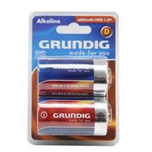 باتری سایز بزرگ گراندیگ Alkaline D 6000mAh Grundig 