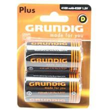 باتری سایز بزرگ گراندیگ Plus D 4100mAh Grundig Battery 