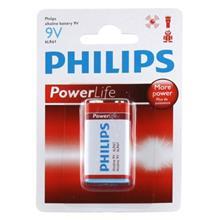 باتری کتابی فیلیپس Power Alkaline 9V Philips Power Alkaline 9V