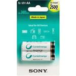 Sony NH-AA B2GN Ni-MH Rechargeable AA Battery Pack of 2