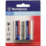 Westinghouse Super Heavy Duty C Battery Pack of 2