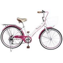 دوچرخه شهری تی پی تی مدل Pretty سایز 24 - سایز فریم 24 TPT Pretty Urban Bicycle Size 24 - Frame Size 24