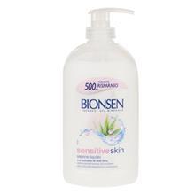 صابون مایع بایونسن مدل Sensitive Skin حجم 500 میلی لیتر Bionsen Sensitive Skin  Liquid Soap 500ml