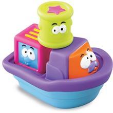 اسباب بازی داخل حمام بلو باکس مدل Stacking Block Tug Boat Blue Box Bath Toys 