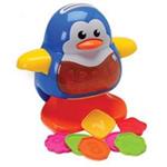 Blue Box Penguin Piggy Bank