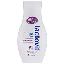 شیر بدن سفت کننده لاکتویت مدل Reafirmante حجم 400 میلی لیتر Lactovit  Reafirmante Body Milk 400ml