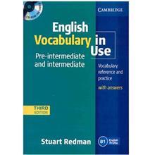 کتاب زبان English Vocabulary In Use Pre-intermediate and Intermediate Third Edition 