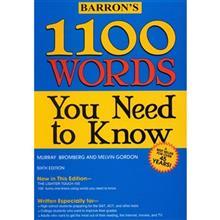 کتاب 1100 واژه که باید دانست اثر موری برومبرگ 1100 Words You Need To Know