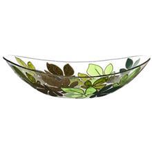 کاسه گالری انار مدل برگ سبز Anar Green Leaf Bowl 