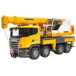 ماشین بازی برودر مدل Scania Liebherr Crane Truck