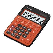 ماشین حساب کاسیو مدل MS-20NC برای سطح مقطع پنجم دبستان Casio MS-20 NC Calculator Black Orange 5