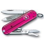 چاقوی ویکتورینوکس مدل Classic Pink Trans کد 06203T5