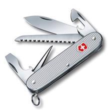 چاقوی ویکتورینوکس مدل Farmer Alox Silver کد 0824126 Victorinox Farmer Alox Silver 0824126 Knife