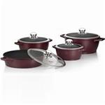 Candid Classic Cookware Set 8 Pieces With Glass Lid
