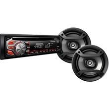 پخش کننده خودرو پایونیر DXT-X166UB به همراه باند Pioneer DXT-X166UB Car Audio With Speakers