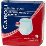 پوشینه شورتی بزرگسالان کرولی مدل Protect Plus Care Medium هفت قطره - بسته 10 عددی