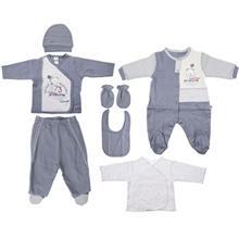 ست لباس نوزادی کارامل مدل ZE2118N Caramell ZE2118N Baby Clothes Set