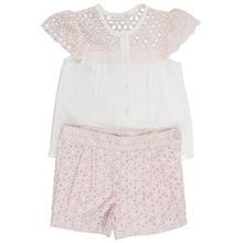 ست لباس دخترانه منا رزا  مدل 15242 Monna Rosa 15242 Baby Girl Clothing Set