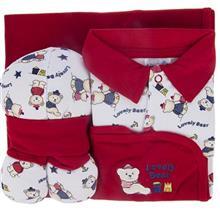 ست لباس نوزادی لیتل جامپ مدل Bear Little Jump Bear Baby Cloths Set