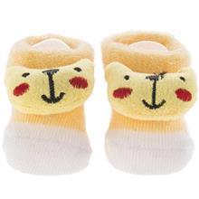 جوراب عروسکی بیبی ساکس طرح گربه Baby Socks Cat  Puppet Footwear