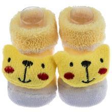 پاپوش عروسکی بیبی ساکس طرح گربه Baby Socks Catty Puppet Footwear