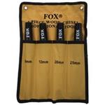 Fox 4 PCS Bag Wood Chisel Set