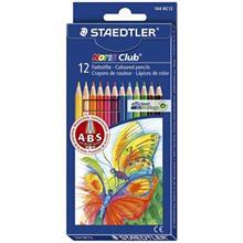 مداد رنگی 12 رنگ استدلر مدل نوریس کلاب کد 144NC12 Staedtler 12 Color Noris Club Code 144NC12 Coloured Pencils