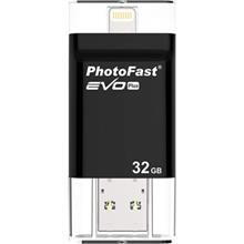فلش مموری OTG فوتوفست مدل i-FlashDrive Evo Plus ظرفیت 32 گیگابایت Photofast i-FlashDrive Evo Plus OTG Flash Memory - 32GB