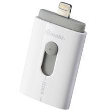 فلش مموری USB همراه با رابط لایتنینگ پی کیو آی مدل Gmobi iStick ظرفیت 8 گیگابایت Pqi Gmobi iStick USB and Lightning Flash Memory - 8GB