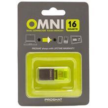 فلش مموری USB 2.0 OTG پروشات مدل آمنی ظرفیت 16 گیگابایت Proshat Omni USB 2.0 OTG Flash Memory - 16GB