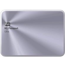 هارددیسک اکسترنال وسترن دیجیتال مدل My Passport Ultra Metal Edition ظرفیت 3 ترابایت Western Digital My Passport Ultra Metal Edition External Hard Drive - 3TB