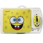 Acron OM299 SpongeBob Optical Mouse With Mousepad