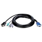 D-Link KVM-401 1.8M KVM Cable