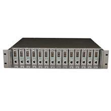 مبدل فیبر 14 اسلات تی پی-لینک مدل TL-MC1400 TP-LINK TL-MC1400 14-Slot Fiber Converter Chassis