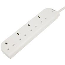 چند راهی برق و محافظ بلکین مدل F9E400uk3M Belkin Socket Power Strip With Surge Protector 