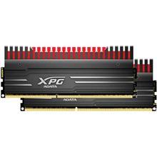 رم دسکتاپ DDR3 دو کاناله 1600 مگاهرتز CL9 ای دیتا مدل XPG V3 ظرفیت 16 گیگابایت Adata XPG V3 DDR3 1600MHz CL9 Dual Channel Desktop RAM - 16GB
