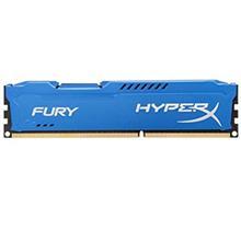 رم کامپیوتر کینگستون مدل HyperX Fury DDR3 1866MHz CL10 ظرفیت 4 گیگابایت Kingston HyperX Fury 4GB DDR3 1866MHz CL10 Single Channel RAM HX318C10F/4