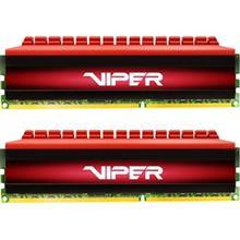 رم دسکتاپ DDR4 چهارکاناله 3200 مگاهرتز CL16 پتریوت مدل Viper 4 ظرفیت 16 گیگابایت Patriot Viper 4 DDR4 3200 CL16 Dual Channel Desktop RAM - 16GB