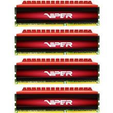 رم دسکتاپ DDR4 چهارکاناله 2800 مگاهرتز CL16 پتریوت مدل Viper Xtreme ظرفیت 16 گیگابایت Patriot Viper Xtreme DDR4 2800 CL16 Quad Channel Desktop RAM - 16GB