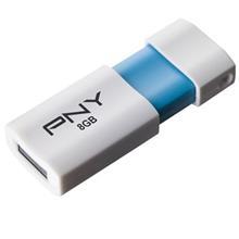 فلش مموری USB 2.0 پی ان وای مدل ویو دبلیو بی ظرفیت 8 گیگابایت PNY Wave WB USB 2.0 Flash Memory - 8GB