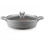 Candid  Frypan With Glass Lid Size 28