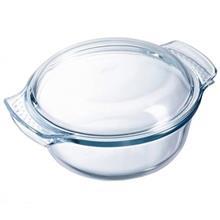 خوراک پز پیرکس سری Classic حجم 3.75 لیتر با در شیشه ای Pyrex Classic Round Food Cooking 3.75 Liter With Glass Lid